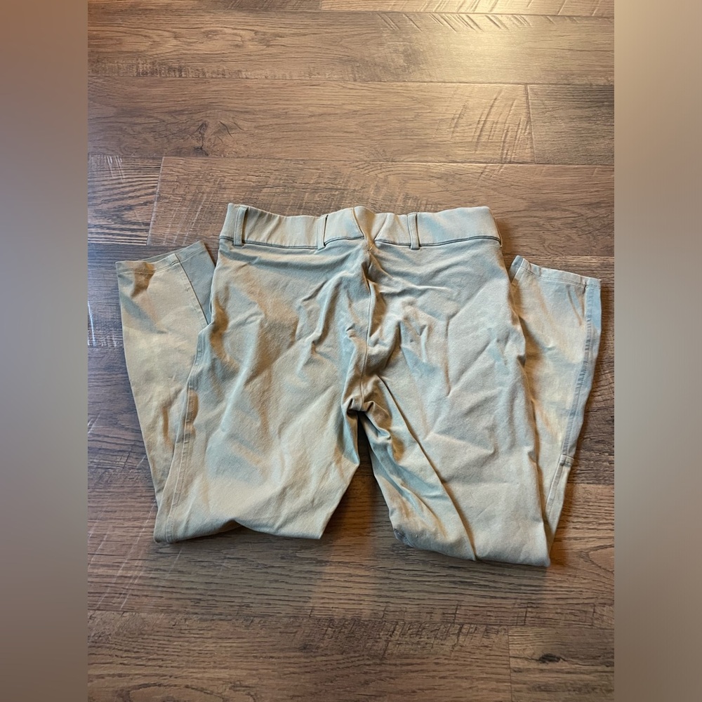 Size 28L Arait Heritage tan knee patch breeches - Picture 6 of 6
